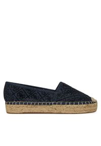 Guess Espadryle FLJODY DEN14 Granatowy. Kolor: niebieski. Materiał: materiał