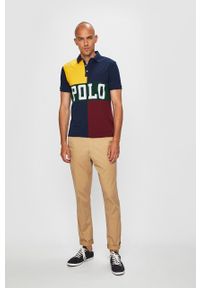 Polo Ralph Lauren - Spodnie Classic Fit Prepster 710740566001. Okazja: na co dzień. Kolor: beżowy. Materiał: tkanina. Styl: casual #4