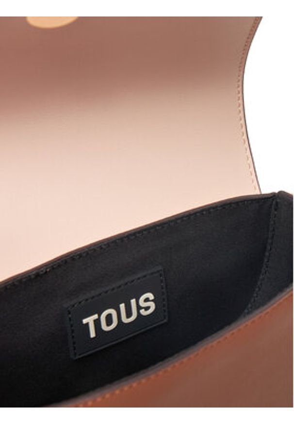 Tous - TOUS Torebka Kaos Icon 2002186843 Brązowy. Kolor: brązowy. Materiał: skórzane