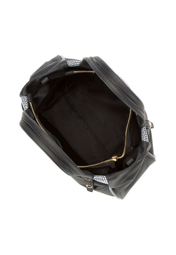 Wittchen - Torebka damska. Kolor: czarny. Materiał: skórzane. Styl: elegancki