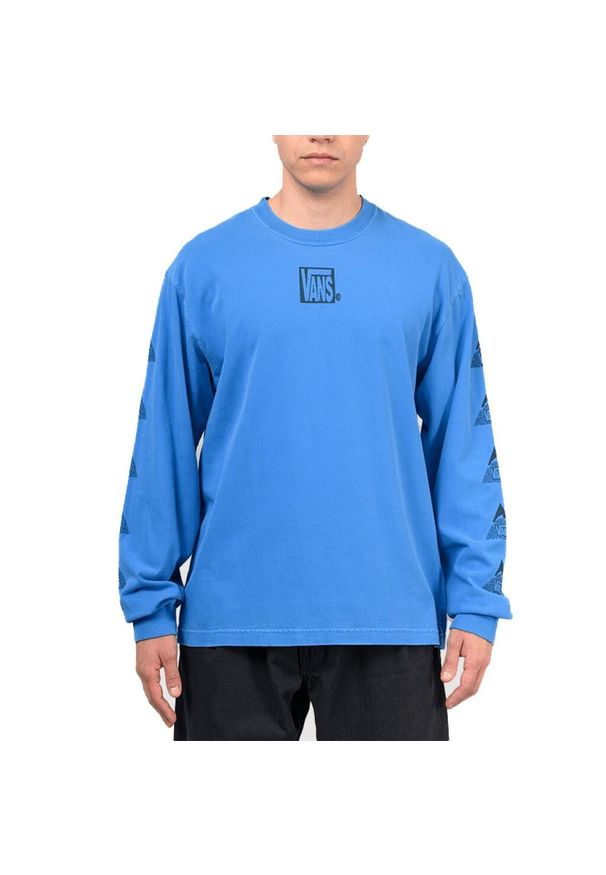 Vans - Bluza polarowa VANS MTE TEAMTEAM LS TEE Niebieski. Kolor: niebieski. Materiał: polar. Sport: skateboard
