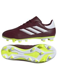 Adidas - Buty piłkarskie adidas Copa Pure.2 Club FxG IG1098 czerwone. Zapięcie: sznurówki. Kolor: czerwony. Materiał: syntetyk, guma. Sport: piłka nożna