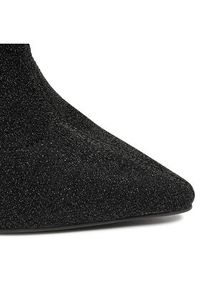 DeeZee Botki KL-HT6933-1 Czarny. Kolor: czarny. Materiał: materiał #7