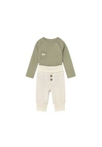 Mayoral Komplet dziecięcy 2638 Zielony Regular Fit. Kolor: zielony. Materiał: bawełna