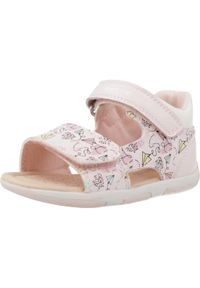 Geox - Sandały GEOX B SANDAL TAPUZ G Rose. Kolor: różowy. Materiał: syntetyk, tkanina. Sezon: lato