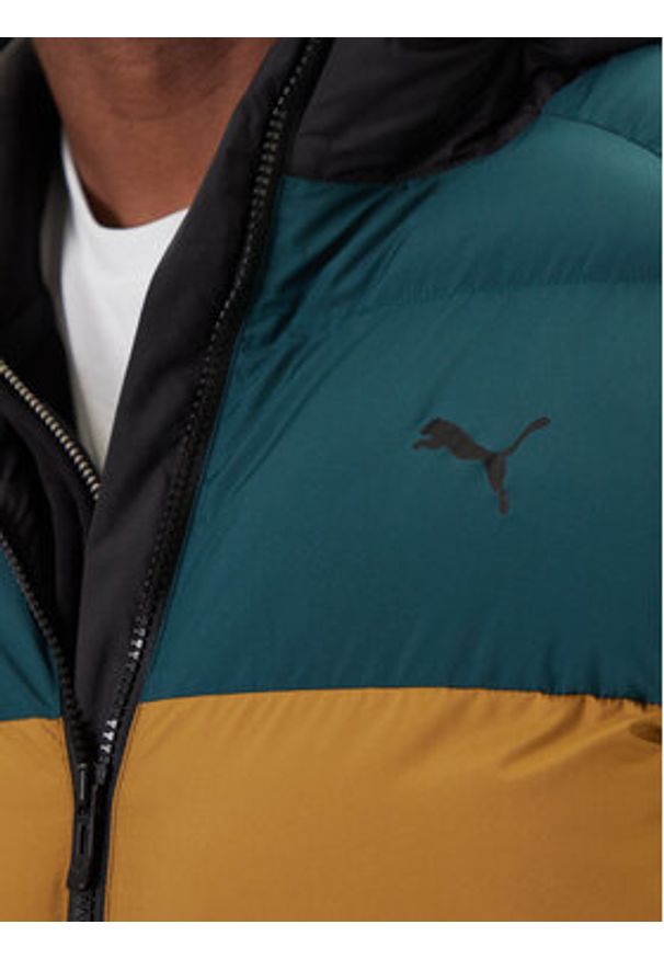 Puma Kurtka zimowa Mono 688367 75 Zielony Regular Fit. Kolor: zielony. Materiał: syntetyk. Sezon: zima