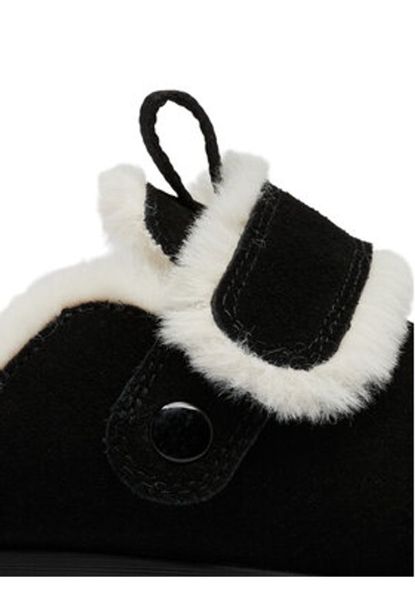 sorel - Sorel Kapcie Viibe Clog Suede Cozy 2048521010 Czarny. Kolor: czarny. Materiał: zamsz, skóra