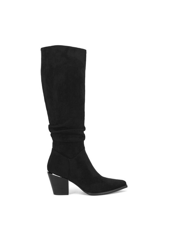 DeeZee Kozaki WS22367-02 Czarny. Kolor: czarny. Materiał: materiał