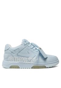 OFF-WHITE - Off-White Sneakersy OMIA189S22LEA0044501 Błękitny. Kolor: niebieski. Materiał: skóra