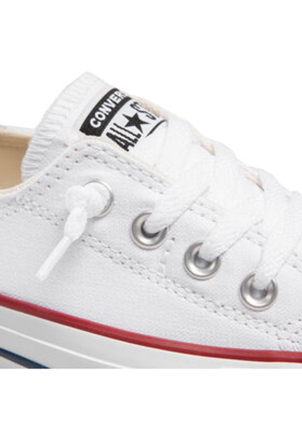 Converse Trampki Chuck Taylor All Star Shoreline Slip 537084C Biały. Kolor: biały. Materiał: materiał