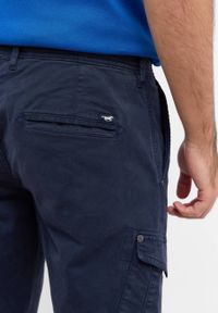 Męskie Spodnie Jeansowe Mustang Style Daytona Cargo Dark Sapphire 1016419 4136. Materiał: jeans #2