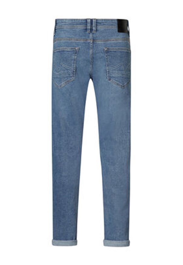 Petrol Industries Jeansy M-3030-DNM005 Niebieski Tapered Fit. Kolor: niebieski