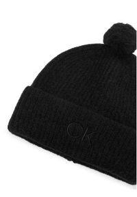 Calvin Klein Czapka Embroidery Airy K60K612586 Czarny. Kolor: czarny. Materiał: wełna #6