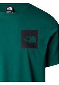 The North Face T-Shirt SS Fine NF0A8A6M Zielony Regular Fit. Kolor: zielony. Materiał: bawełna, syntetyk #8