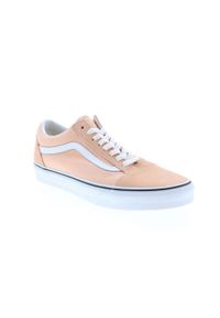 Buty do chodzenia damskie Vans Old Skool trampki. Kolor: pomarańczowy, biały, wielokolorowy. Model: Vans Old Skool. Sport: turystyka piesza