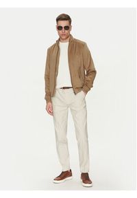 Geox Kurtka z imitacji skóry Blainey M5520P T3196 F5265 Beżowy Regular Fit. Kolor: beżowy. Materiał: skóra