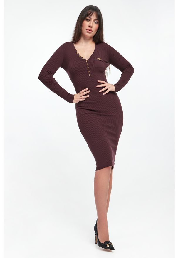 Elisabetta Franchi - Sukienka damska ołówkowa ELISABETTA FRANCHI. Typ sukienki: ołówkowe