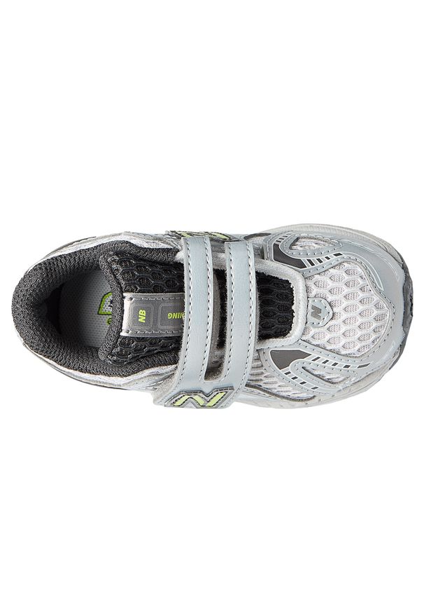 Buty niemowlęce New Balance I19062QR – szare. Kolor: szary. Materiał: guma, syntetyk, materiał. Szerokość cholewki: normalna