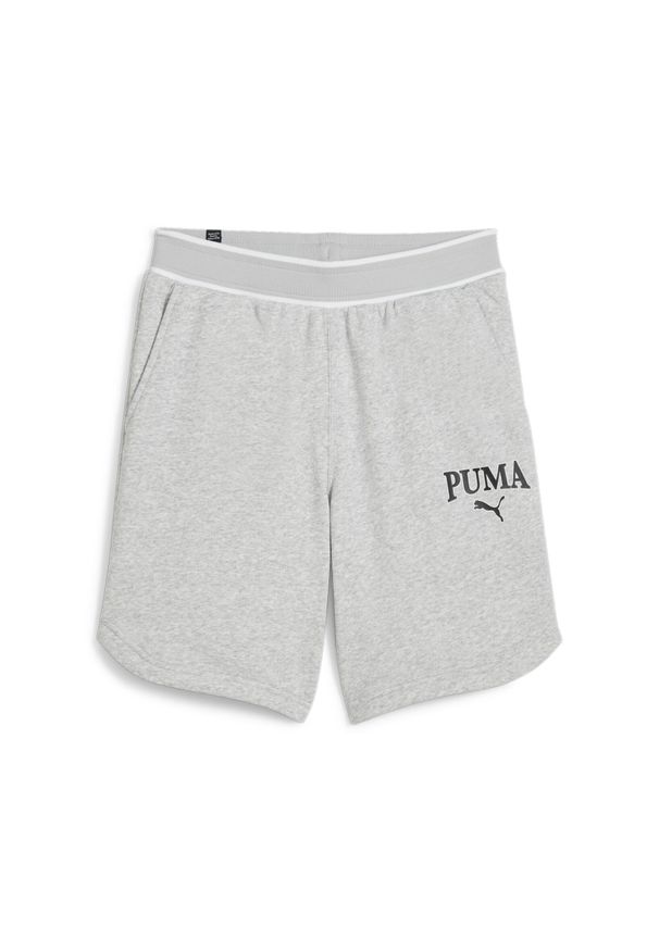 Puma - Szorty PUMA SQUAD PUMA Light Gray Heather. Kolor: szary, czarny, wielokolorowy. Długość: krótkie. Sport: fitness