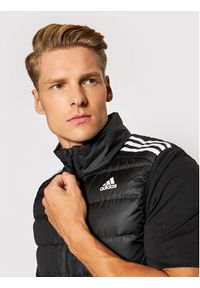 Adidas - adidas Kamizelka Essentials GH4583 Czarny Slim Fit. Kolor: czarny. Materiał: syntetyk #3