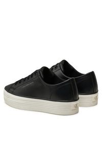 Calvin Klein Jeans Tenisówki Bold Vulc Flatf Low Lth In YW0YW01633 Czarny. Kolor: czarny. Materiał: skóra