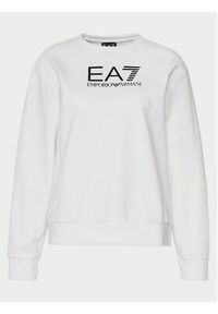 EA7 Emporio Armani Dres 3DTV55 TJTXZ 1100 Biały Regular Fit. Kolor: biały. Materiał: bawełna #6