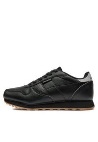 skechers - Skechers Sneakersy Old School Cool 699/BLK Czarny. Kolor: czarny. Materiał: skóra #4