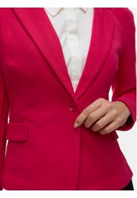 Vero Moda Marynarka Julia 10154123 Różowy Regular Fit. Kolor: różowy. Materiał: syntetyk, bawełna #3