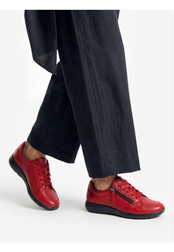 Go Soft Półbuty CEO-WI16-SAMSON-01 Czerwony. Kolor: czerwony. Materiał: skóra