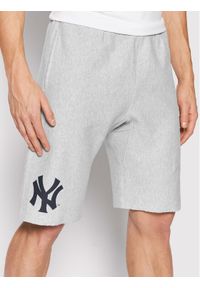 Champion Szorty sportowe New York Mlb 216666 Szary Regular Fit. Kolor: szary. Materiał: bawełna. Styl: sportowy