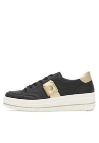Remonte Sneakersy D1C02-01 Czarny. Kolor: czarny. Materiał: skóra #3