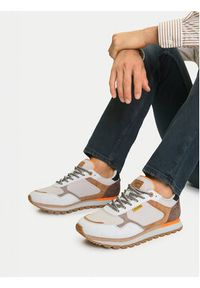 Guess Jeans Sneakersy CWBEO-ETIENNE-01 Beżowy. Kolor: beżowy. Materiał: skóra, zamsz #5