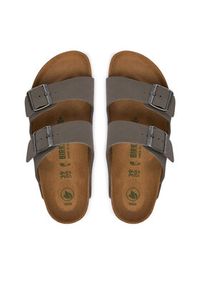 Birkenstock Klapki Arizona 1030572 Szary. Kolor: szary. Materiał: skóra #3