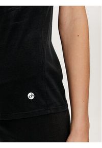 Deha T-Shirt A00150 Czarny Regular Fit. Kolor: czarny. Materiał: bawełna #4