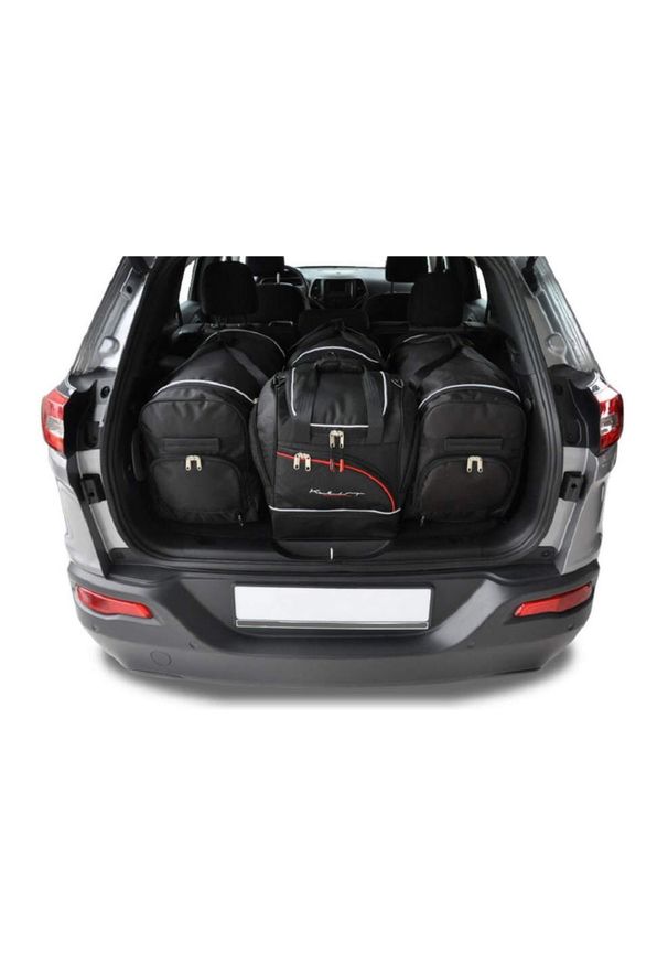 KJUST - Torby Do Bagażnika Jeep Cherokee 2014-2020 4Szt Kjust. Kolor: czarny. Styl: sportowy