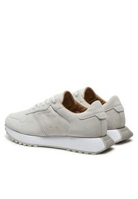 Calvin Klein Sneakersy Low Top Lace Up Suede HM0HM01645 Szary. Kolor: szary. Materiał: zamsz, skóra #5