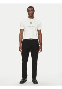 Marciano Guess T-Shirt 5GHI09 6323A Biały Regular Fit. Kolor: biały. Materiał: lyocell #5