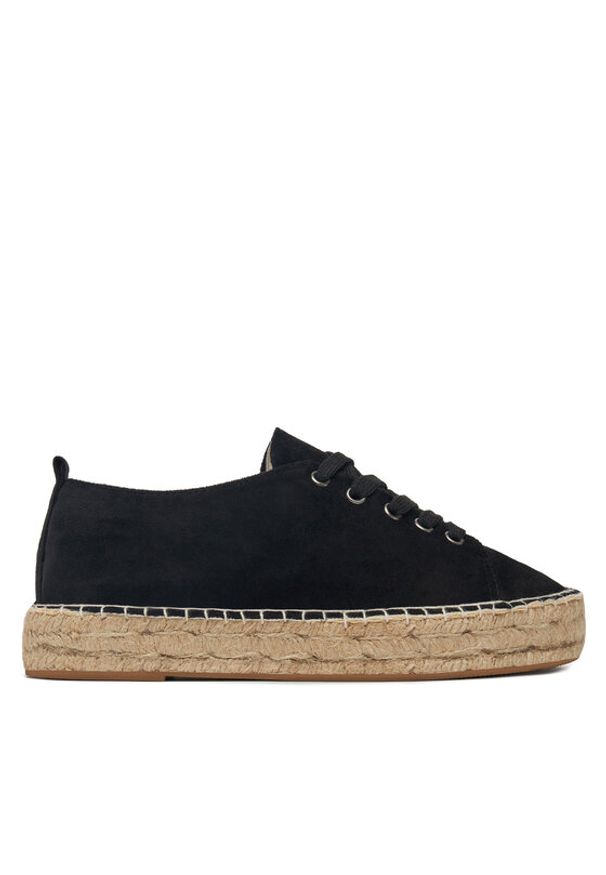 DeeZee Espadryle ZF230819 Czarny. Kolor: czarny. Materiał: materiał