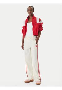 Adidas - adidas Bluza Blocked Washed KD8788 Czerwony Oversize. Kolor: czerwony. Materiał: syntetyk #3