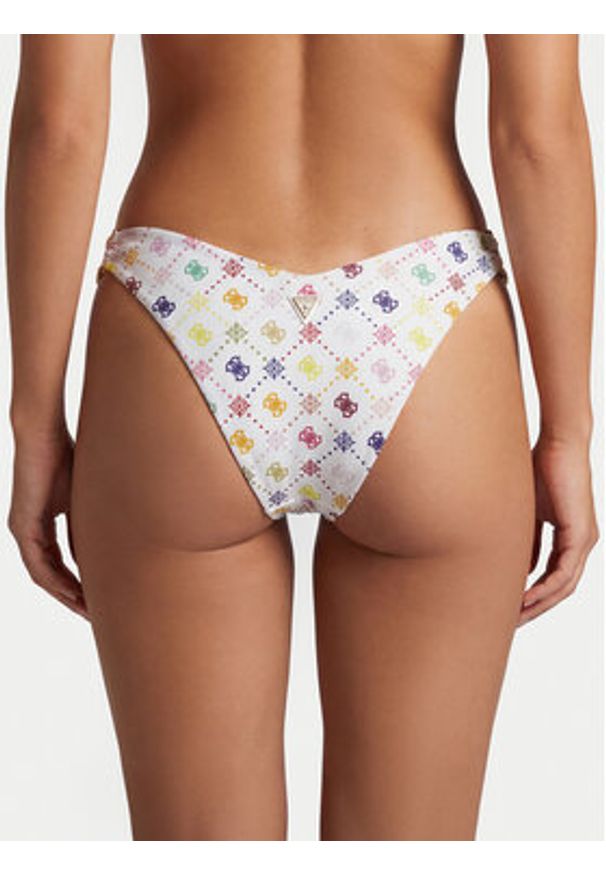 Guess Dół od bikini E6GO23 MC04R Biały. Kolor: biały. Materiał: syntetyk
