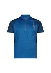 Koszulka męska turystyczna CMP 35N6847. Kolor: niebieski. Sport: kolarstwo #1