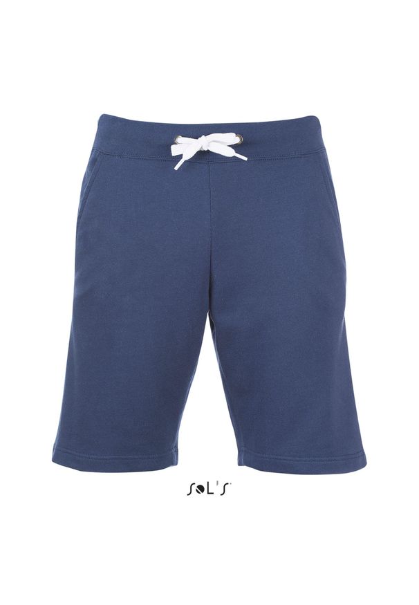 SOL'S - Szorty Sol's June. Kolor: niebieski. Materiał: bawełna. Długość: krótkie. Sezon: lato