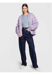 Calvin Klein Jeans T-Shirt J20J220300 Niebieski Slim Fit. Kolor: niebieski. Materiał: bawełna #5