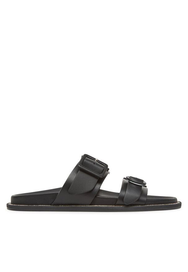 Klapki Pollini. Kolor: czarny