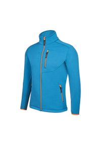 Bluza polarowa turystyczna męska Alpinus Bonette Power Stretch Pro. Kolor: niebieski. Materiał: polar