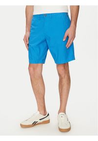 Napapijri Szorty materiałowe Nakuru 6 NP0A4HRV Niebieski Regular Fit. Kolor: niebieski. Materiał: bawełna #1