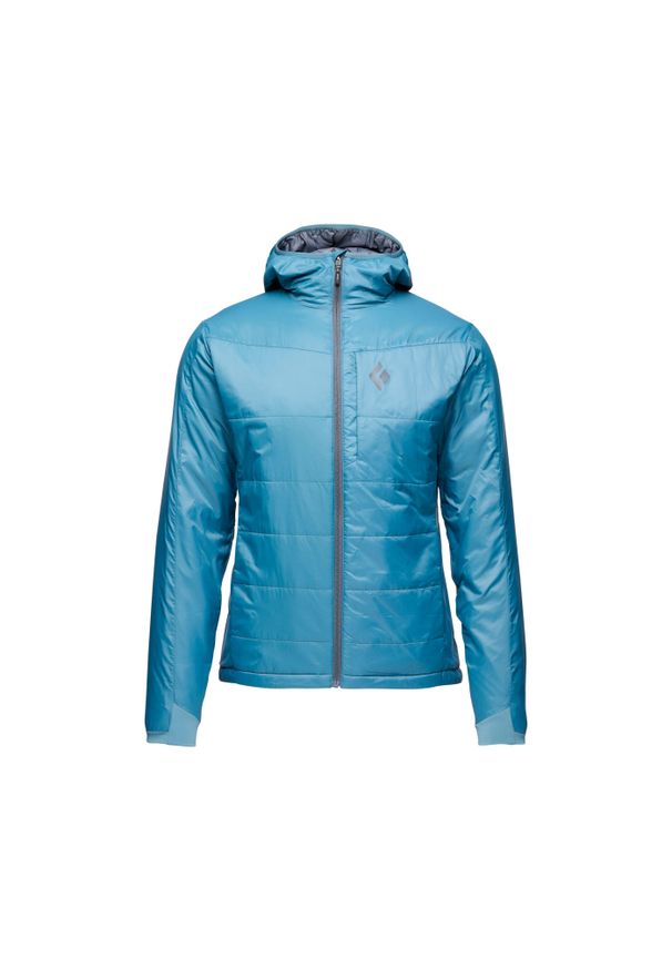 Windbreaker Black Diamond Solution 2.0. Kolor: niebieski. Materiał: softshell. Sport: turystyka piesza