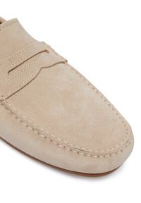 TOMMY HILFIGER - Tommy Hilfiger Mokasyny Core Hilfiegr Suede Driver FM0FM05789 Beżowy. Kolor: beżowy. Materiał: skóra, zamsz #2
