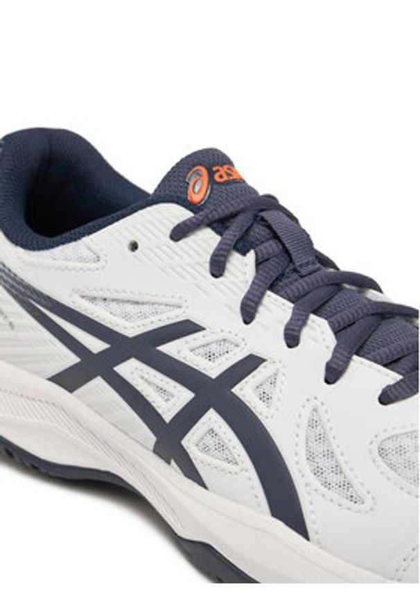 Asics Buty halowe Upcourt 6 1071A104 Biały. Kolor: biały. Materiał: materiał