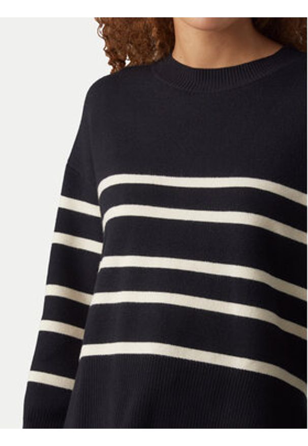 Vero Moda Sweter Saba 10278319 Czarny Regular Fit. Kolor: czarny. Materiał: syntetyk
